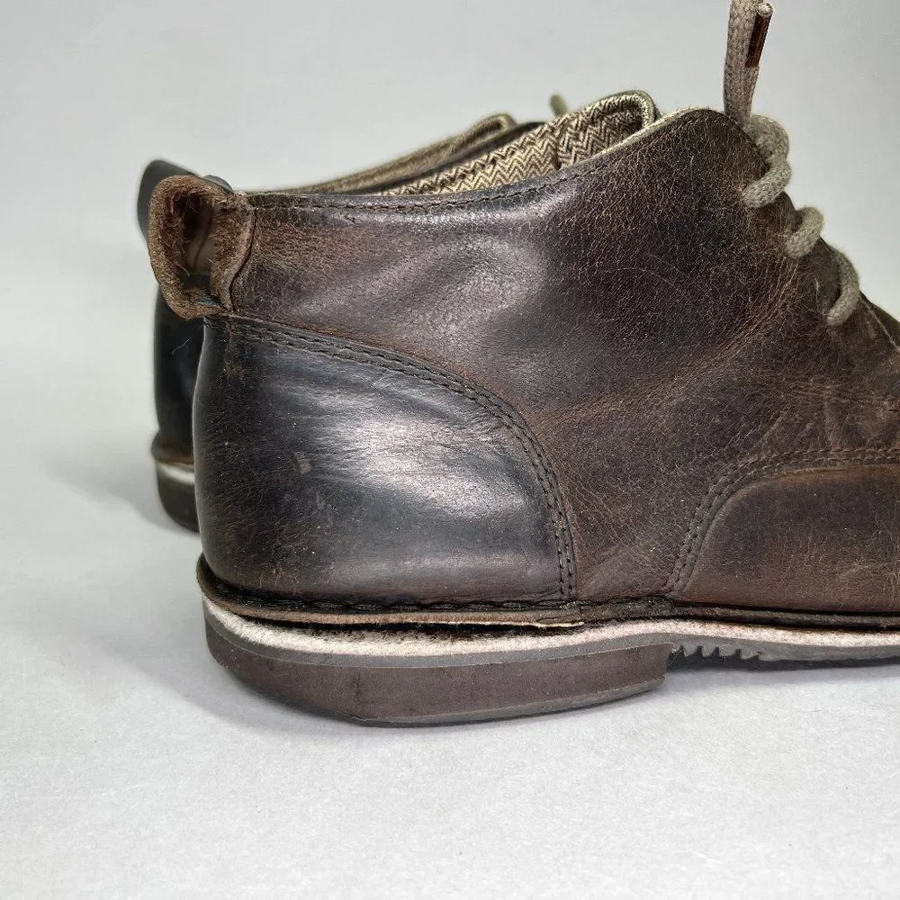 Varese Men's Gobi II Brown Leather Chukka Boots‎